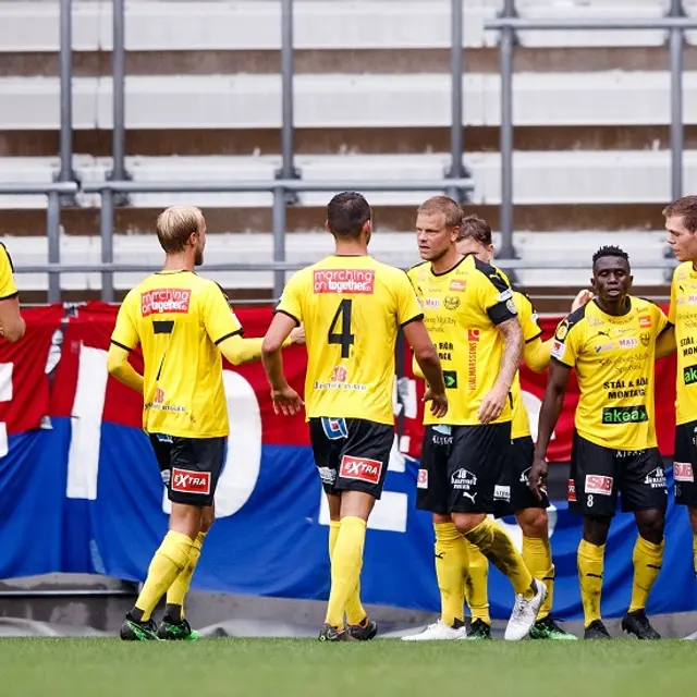 Mjällby fick oavgjort borta mot Örgryte!