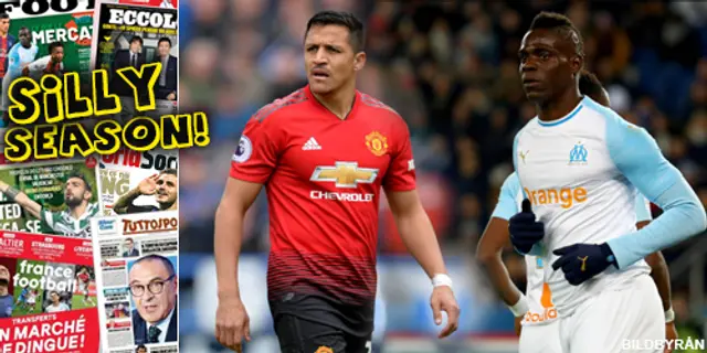 Sillysvepet: Inter nosar på Alexis Sanchez – Balotelli klar för Brecia