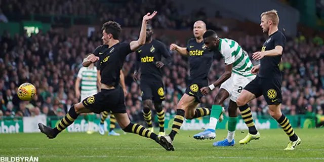 Svag insats borta mot Celtic