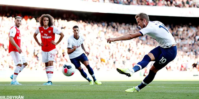 Spurs tappade 2-0 mot Arsenal