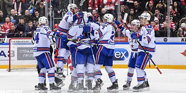 Kvällens största hockeymatch: CSKA - SKA