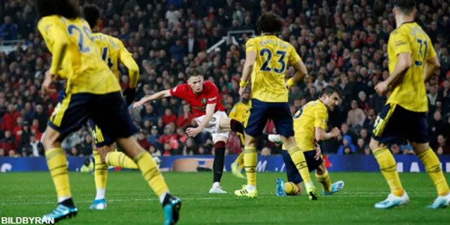 Manchester United 1 - 1 Arsenal