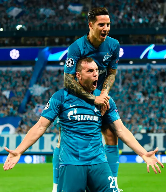 Zenit ny gruppetta efter 3-1 mot Benfica