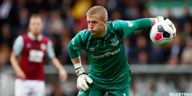 Oavgjort i derbyt och gladast av alla - Jordan Pickford. 