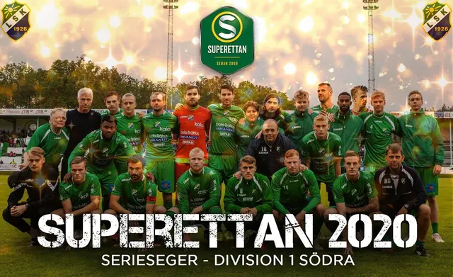 Superettan här kommer grönvitt!