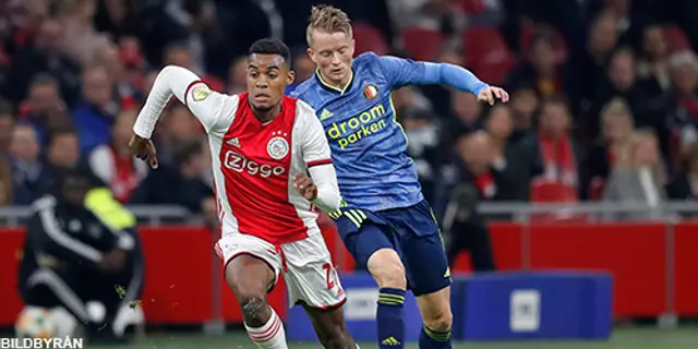 Ajax 2 - 1 Sparta Rotterdam: Ryan och Ryan från start i halvdan segermatch