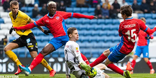 HIF-IFE 1-2: Referat och spelarbetyg