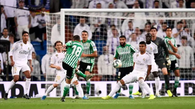 Real Betis skriver historia mot Real Madrid