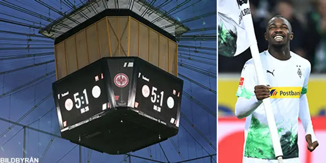 Omgång 10: Sensation i Frankfurt – Gladbach fortsatt i topp