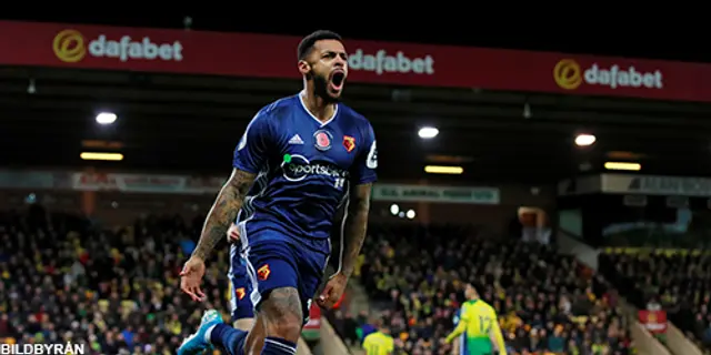 Andre Gray skriver på - och inför Blackburn hemma