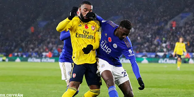 Matchrapport: Leicester - Arsenal 2-0