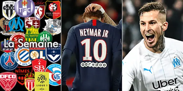 La Semaine: #14: Blek comeback av Neymar – Marseille tar rygg på PSG