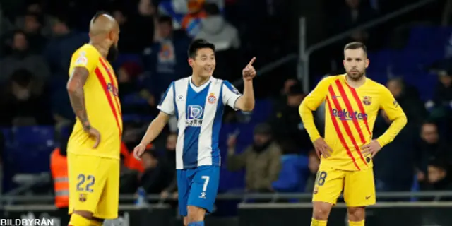 RCD Espanyol - FC Barcelona: Delad pott när storebror och lillebror drabbades samman. 