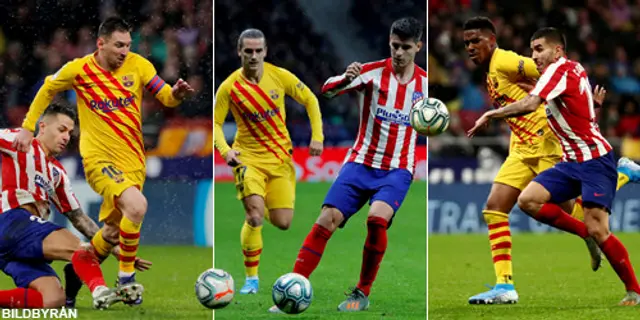 Spanska Supercupen: Barcelona vs Atletico Madrid