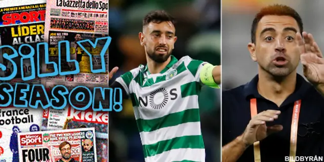 Sillysvepet: United förhandlar om Fernandes –  Xavi ny manager i Barcelona?