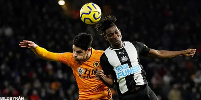 Matchrapport: Wolves-Newcastle 1-1