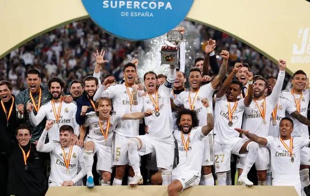 11:e supercup vinsten för Los Blancos