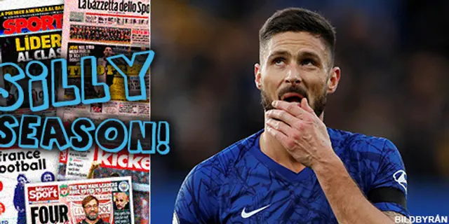 Sillysvepet: Giroud lämnar Chelsea för Inter