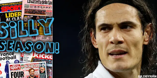 Sillysvepet: ”Cavani bara timmar från Atletico”