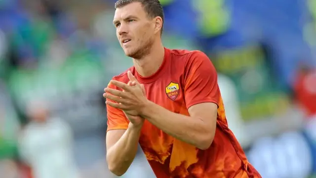 Dzeko nådde milstolpe - 100 mål för AS Roma!