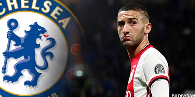 Ziyech, glad och stolt Chelseaspelare