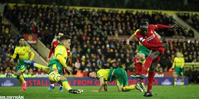 Norwich City - Liverpool 0-1 (0-0)