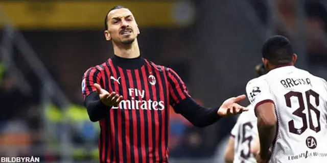 Milan ger besked om Zlatans skada