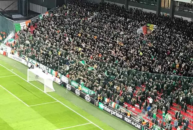 Dramatisk bortamatch för Celtic i Europa League