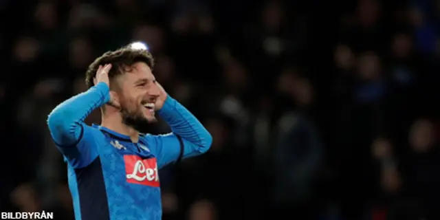 Napoli 1-1 Barcelona: Matchen lever och Mertens historisk