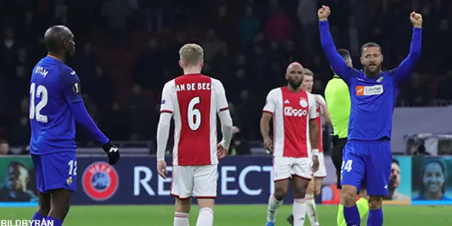 Ajax 2 - 1 Getafe (2-3 tot.): Som väntat inte tillräckligt