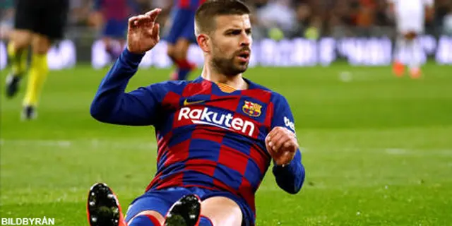 Gerard Piqué: ”Det är ofattbart"