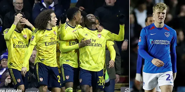 Portsmouth 0-2 Arsenal (FA-cupen)