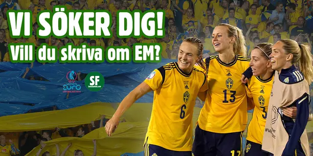 Vill du skriva om EM 2025?