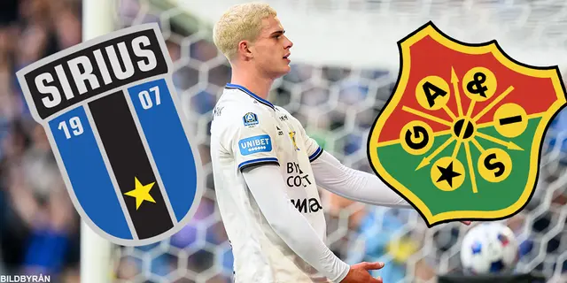 Inför IK Sirius - GAIS "Två lag i medvind"