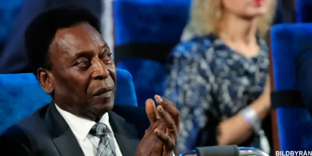 Sonen oroad för pappa Pelé