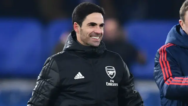 Arteta om Saints-matchen