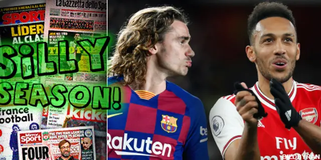 Sillysvepet: ”Erbjuder Griezmann till PSG” – ”Zidane informerar Aubameyang”