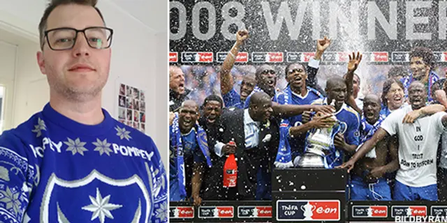 David Gunnarsson Lorentzen om sitt supporterskap till Portsmouth
