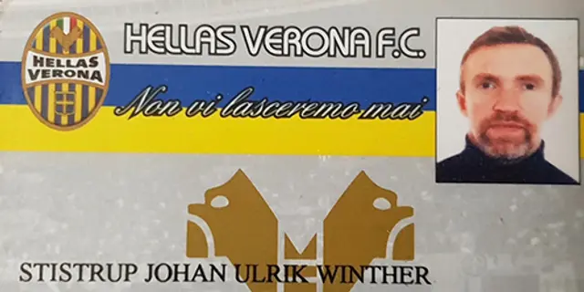 Johan Stistrup om sitt supporterskap till Hellas Verona