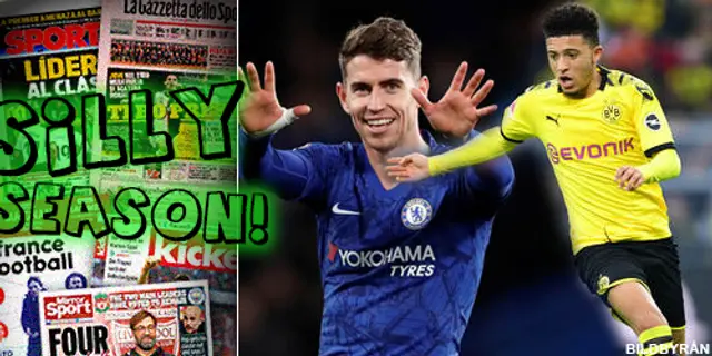 Sillysvepet: Juventus i samtal om Jorginho – det svänger kring Jadon Sancho