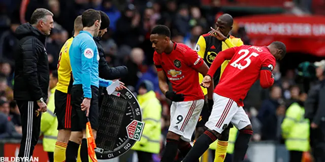 Fem byten tillåts i Premier League
