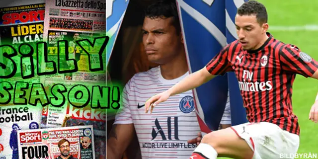 Sillysvepet: PSG och City på jakt efter Bennacer  –  Thiago Silva lämnar PSG för Milan?