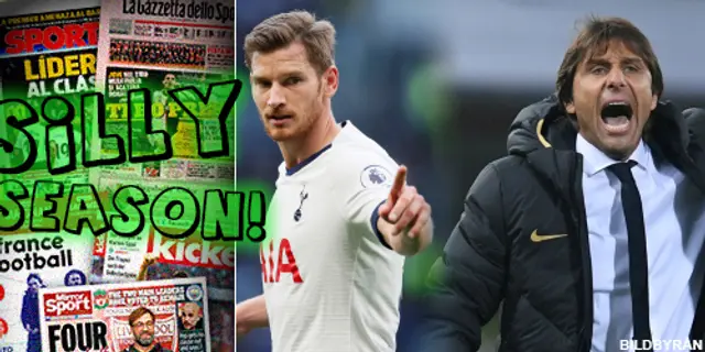 Sillysvepet: Conte vill ha Vertonghen – Ödegaard ser ut att stanna