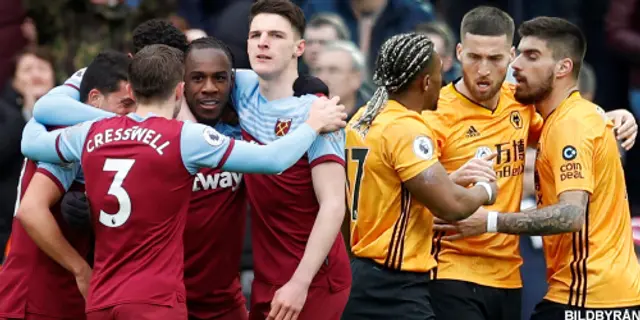 Wolverhampton Wanderers- West Ham United	