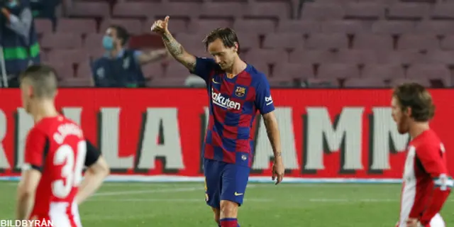 Rakitic matchjälte när Barca återtog serieledningen 