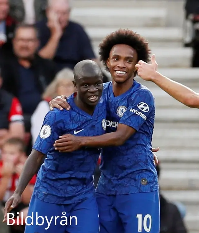 Lampard om Willian och Kanté