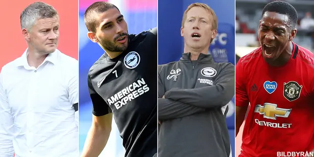 Inför: Brighton & Hove Albion – Manchester United