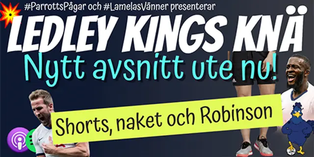 Ledley Kings Knä #196: Shorts, naket och Robinson