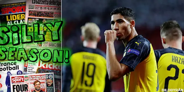 Sillysvepet: Läkarundersökning för Achraf Hakimi