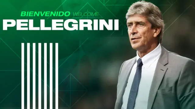 Officiellt, Manuel Pellegrini till 2023